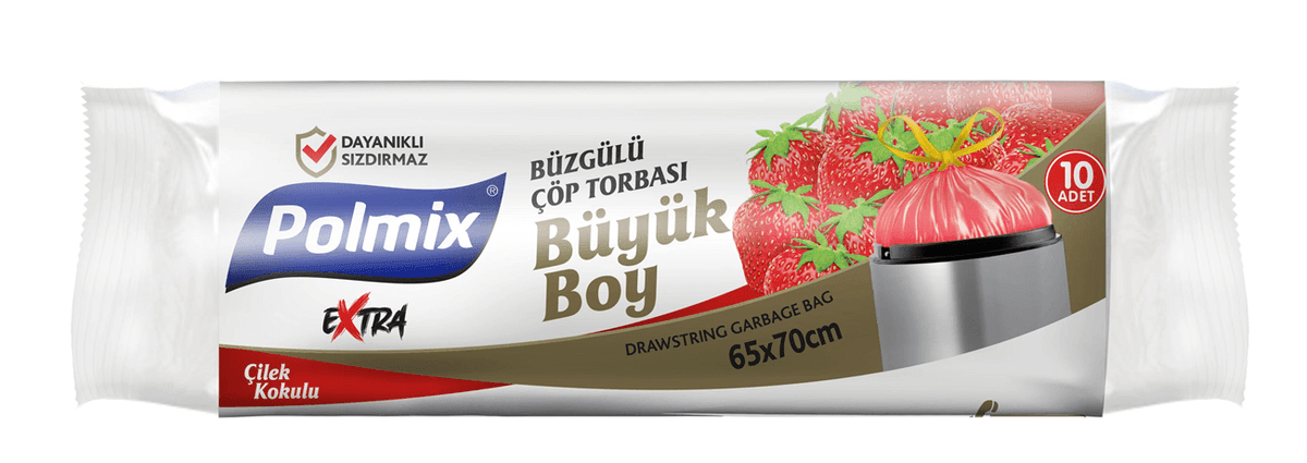 Extra Güçlü Büzgülü Çilek Kokulu Büyük Boy