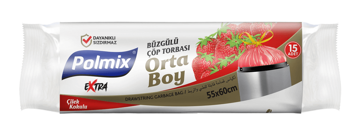 Extra Güçlü Büzgülü Çilek Kokulu Orta Boy