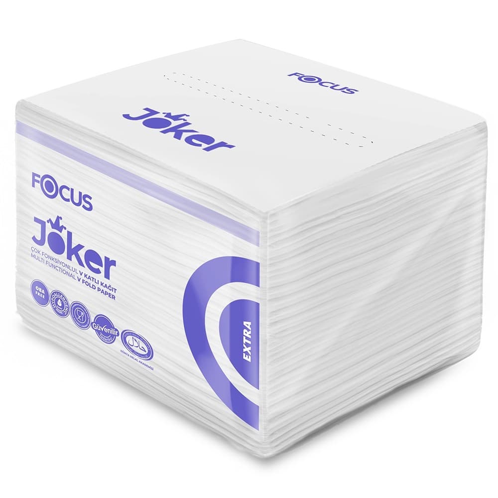Focus Extra Joker V Katlı Peçete / 250 Yaprak