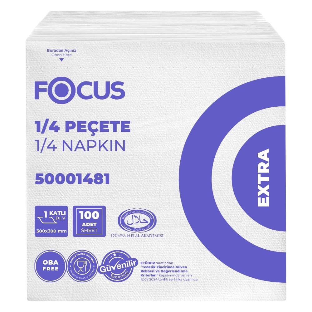 Focus Extra Peçete / 100 Yaprak