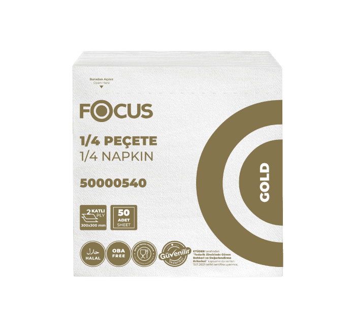 Focus Gold 1-4 Peçete