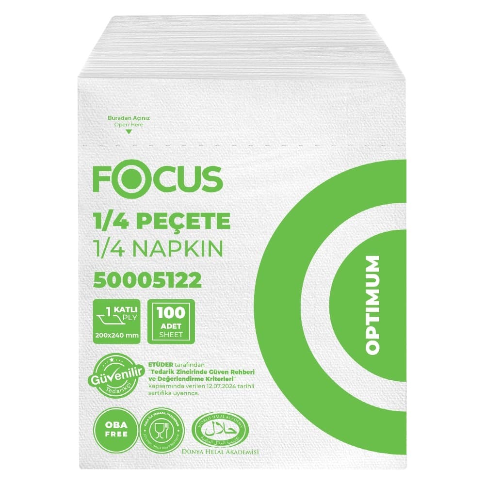 Focus Optimum Peçete / 100 Yaprak
