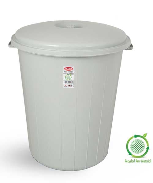 Planet Çöp Kovası Orta Gri Up110 35 Lt