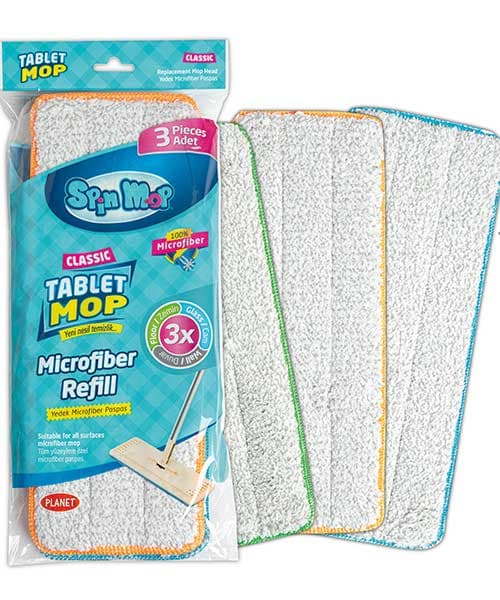 Tablet Mop Klasik Püskül Üçlü Up732