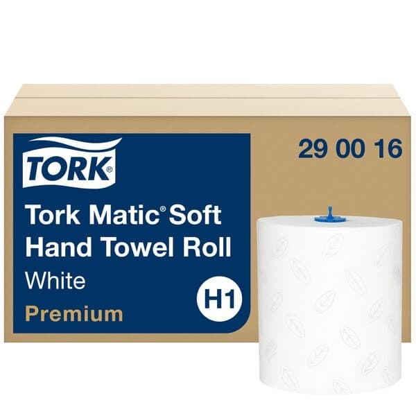 Tork Matic® Hareketli Kağıt Havlu Mavi Yaprak Desenli H1